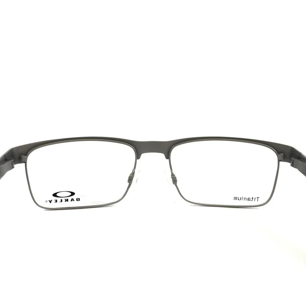 Oakley Eyeglasses Frames Metal Plate Ti OX5153-0356 Brushed Chrome 56-18-138